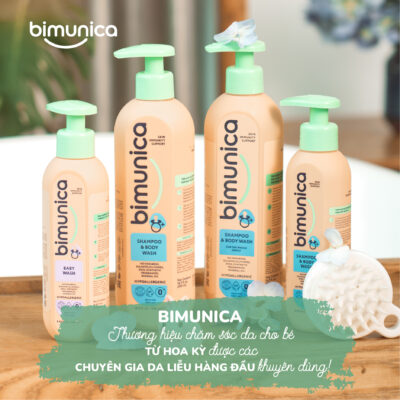 Sữa dưỡng thể Bimunica dành cho trẻ sơ sinh và trẻ nhỏ - 250 ml