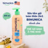 Sữa tắm gội toàn thân Bimunica dành cho trẻ sơ sinh và trẻ nhỏ - 500 ml